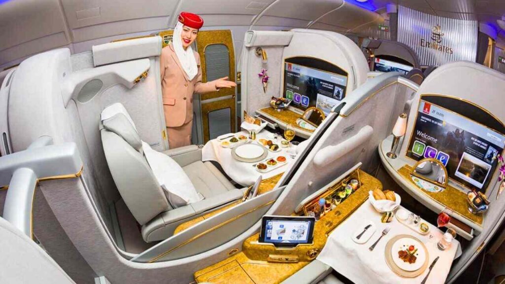 Emirates Airlines First Class Best Onboard Luxuries