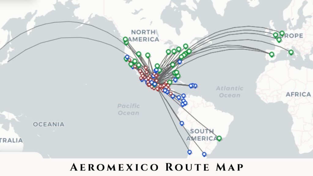 Aeromexico Route Map