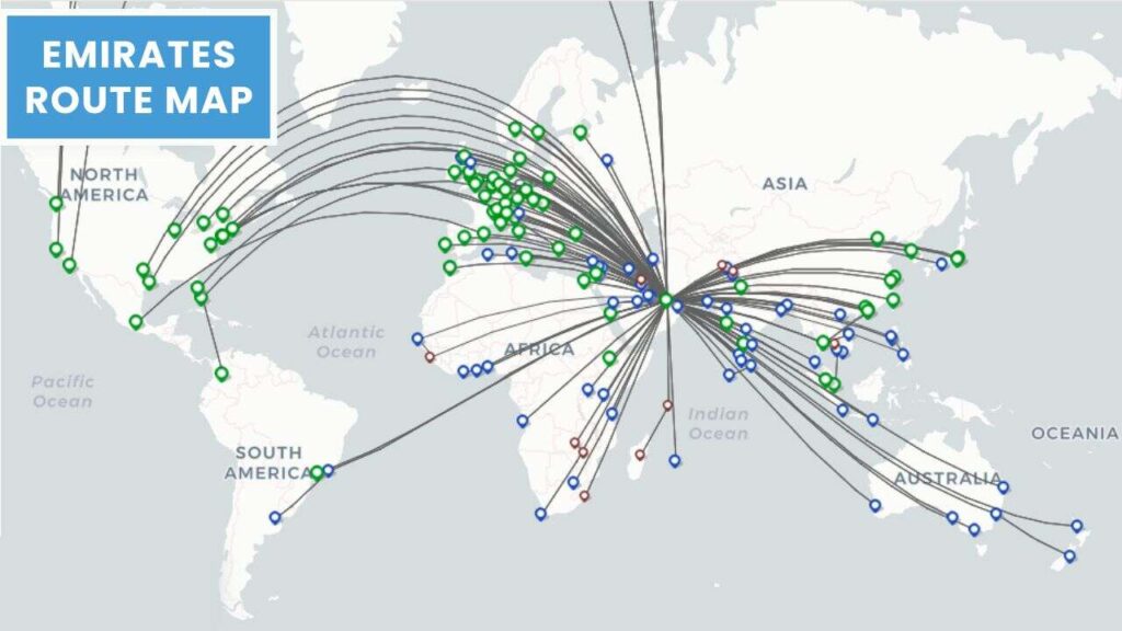 Emirates Route Map